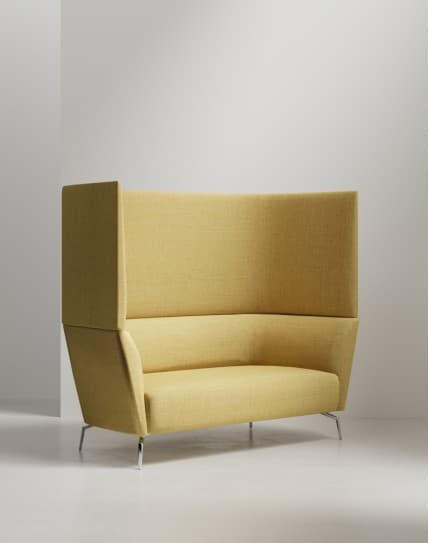 Kas Two Seater Acoustic High Back Sofa