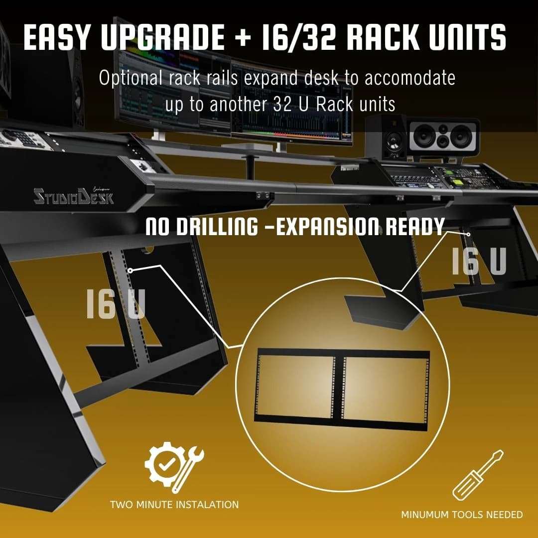 PRO LINE Classic XXL Desk all Black