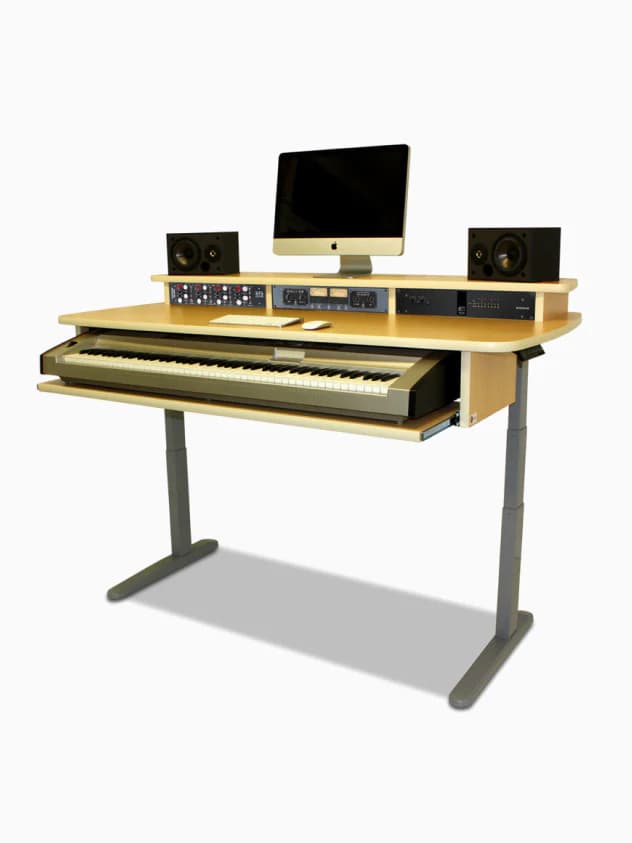 Summit Sit-Stand Keyboard Studio Desk