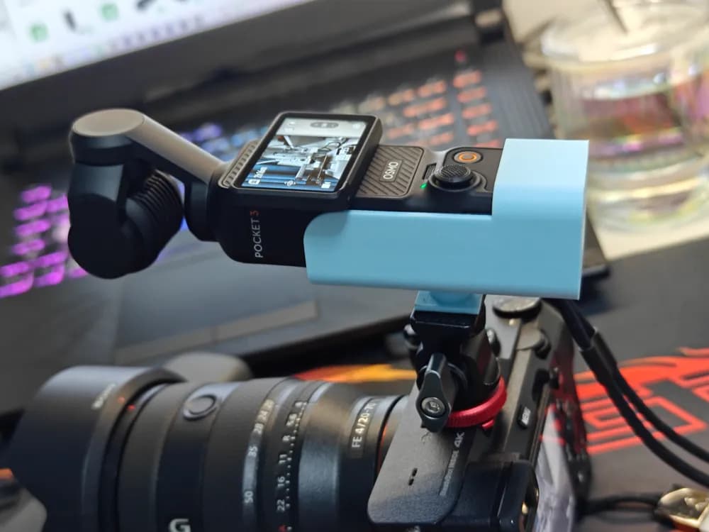 DJI Pocket 3 Base Protection Case, Fixed Bracket