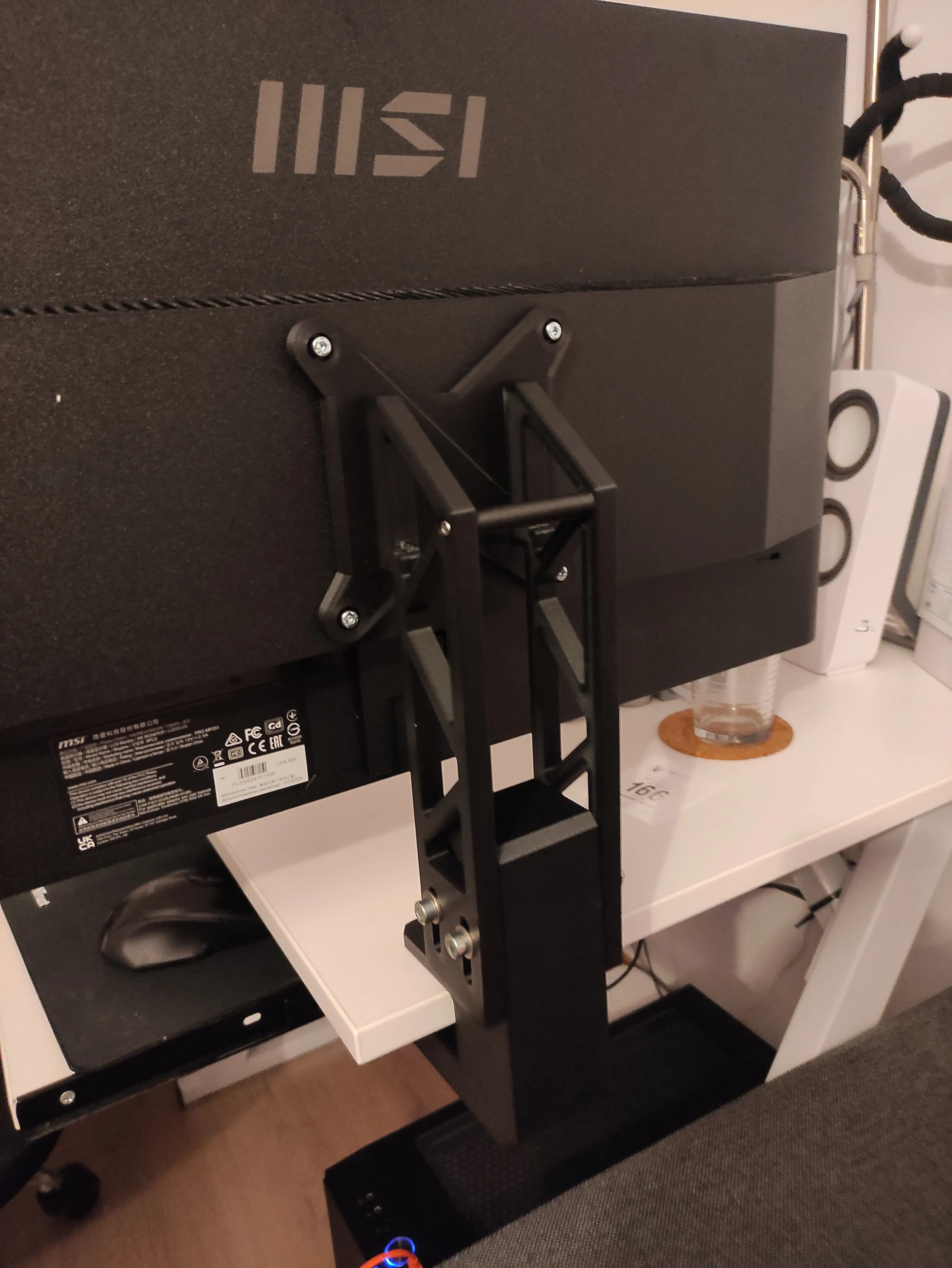 Adjustable Monitor Desk Stand | VESA 75 & 100 mochr