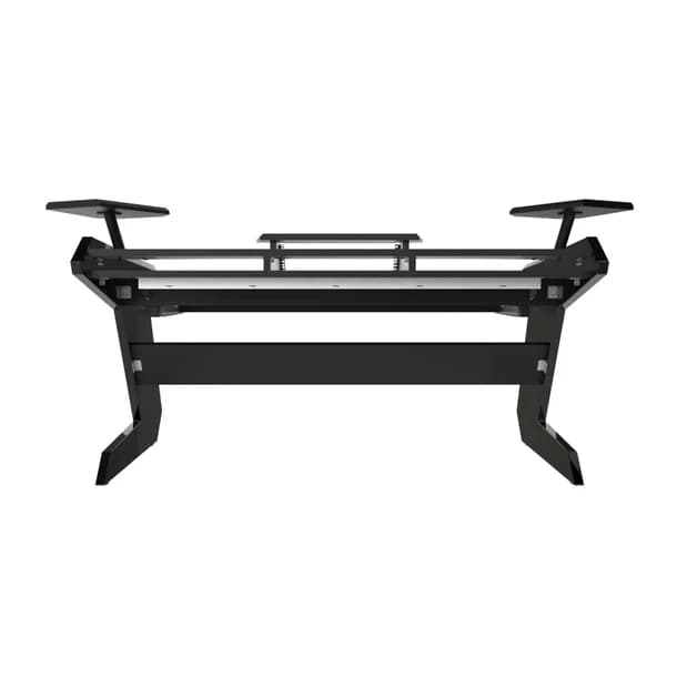 Enterprise Desk With Keyboard Pullout Option All Black