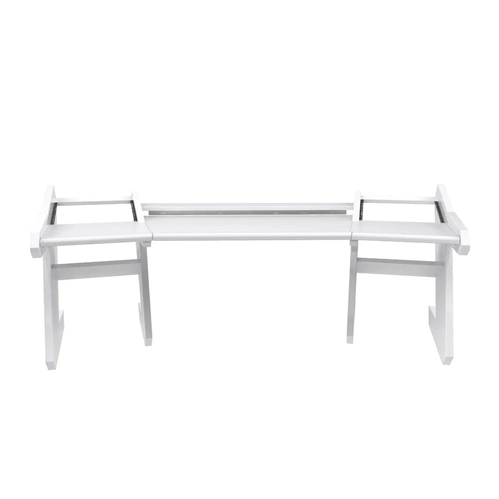PRO LINE S Desk All white with Keyboard Pull out option