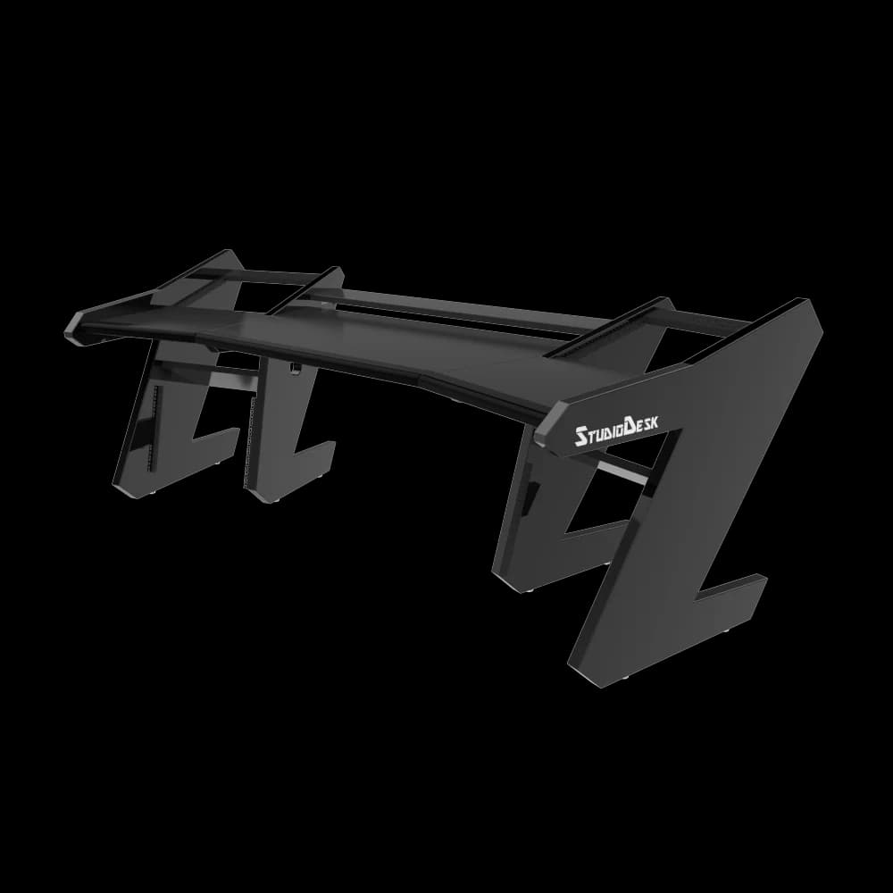 PRO LINE S Desk all Black with Pull out Bundle