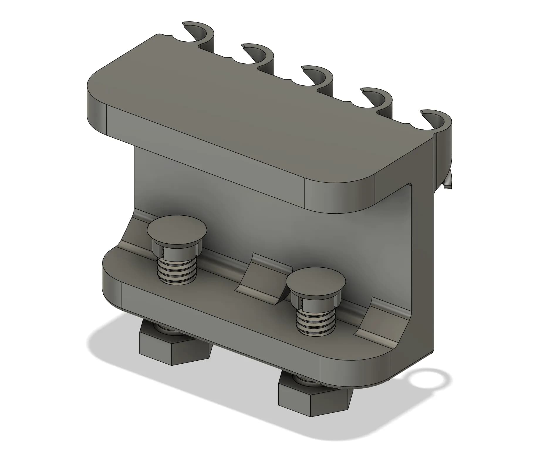 Cable Holder with Desk Clamp