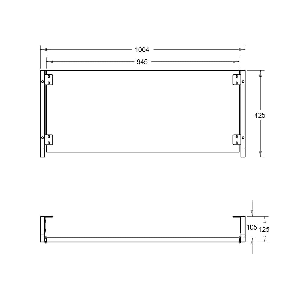 PRO LINE Pull out keyboard option for PRO LINE Classic Black