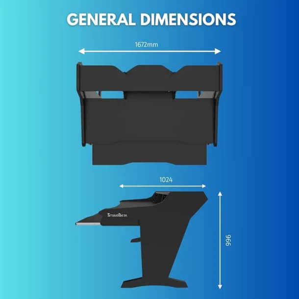 Harmony desk Black