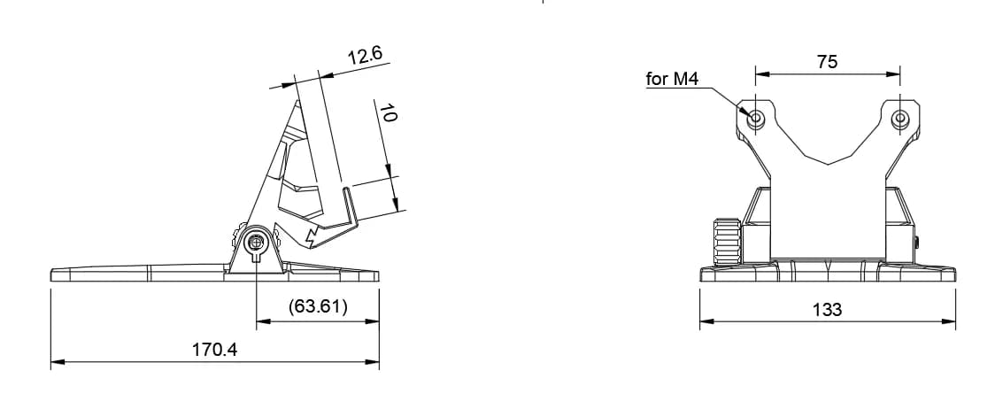 Portable Monitor Stand adjustable