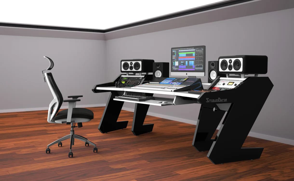 PRO LINE Classic Desk White With Pull out Bundle