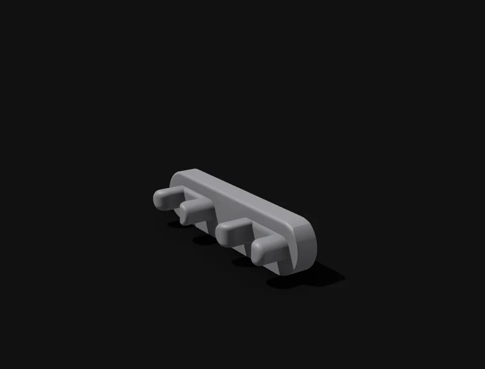 DeskClip Duo Cable Holder