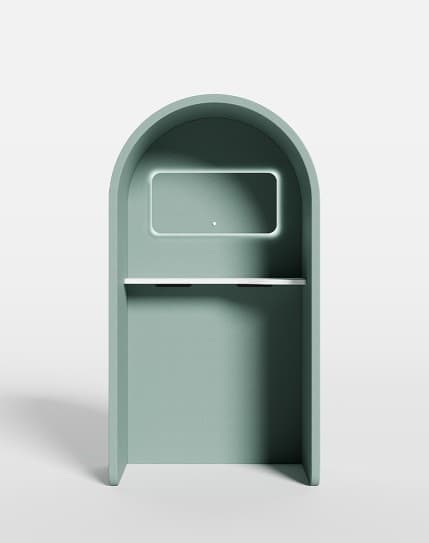 Roma Series Standing Booth