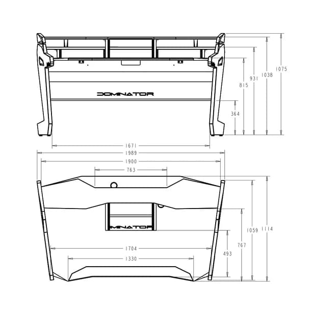 Dominator Desk All Black