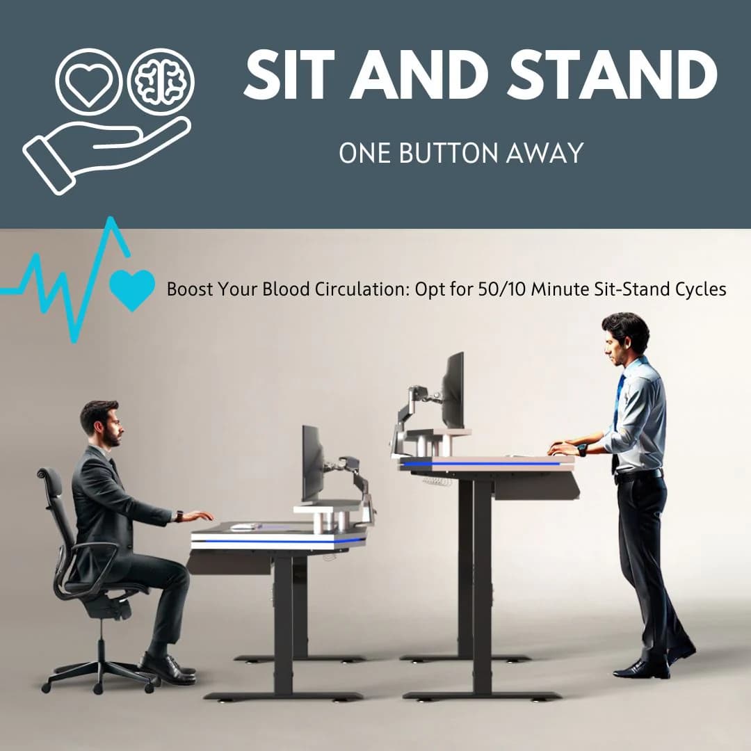 Xtreme desk - Sit & Standing workstation Bundle