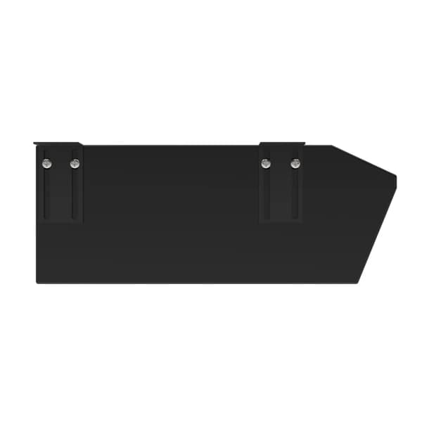Enterprise Desk With Keyboard Pullout Option All Black