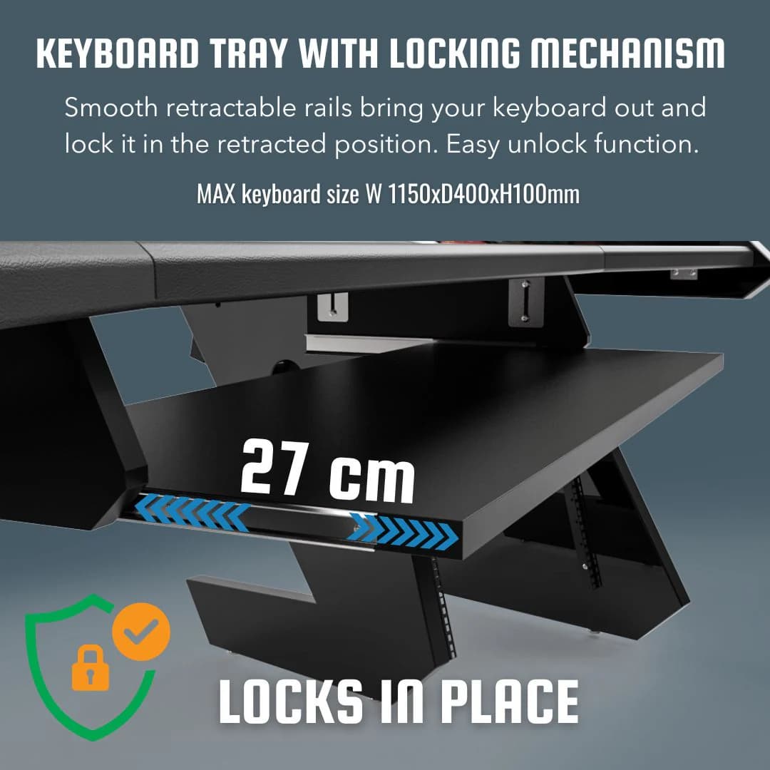 PRO LINE Pull out keyboard option for SL Black