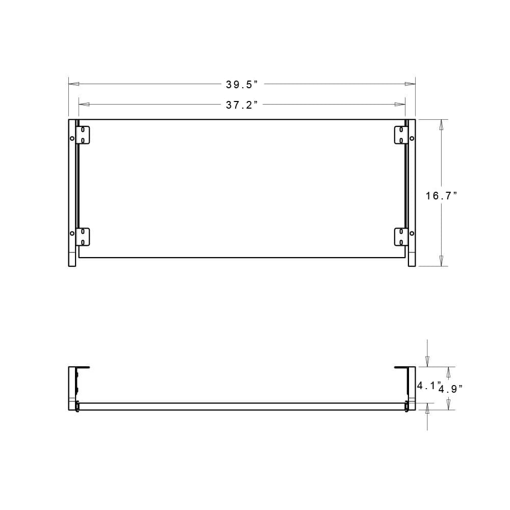 PRO LINE Pull out keyboard option for PRO LINE Classic Black