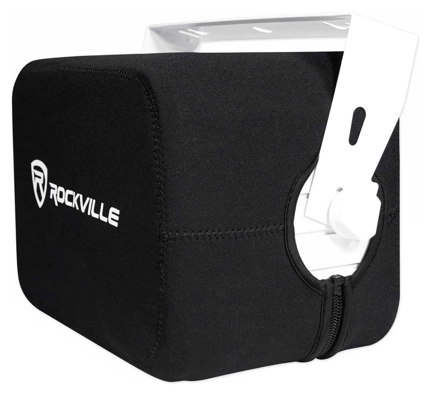 Rockville HP65S White 4-Pack + RWBC65S Covers Bundle