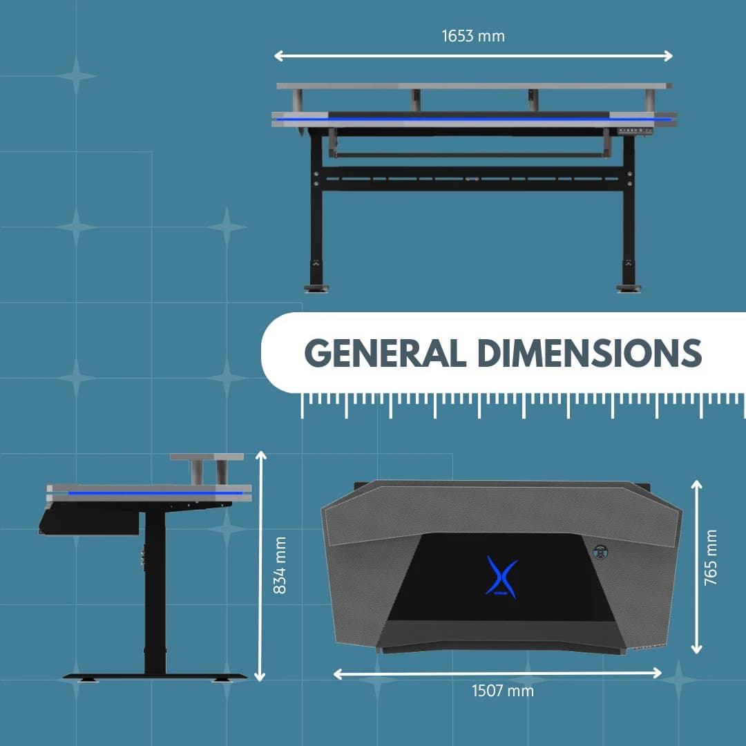 Xtreme desk - Sit & Standing workstation Bundle
