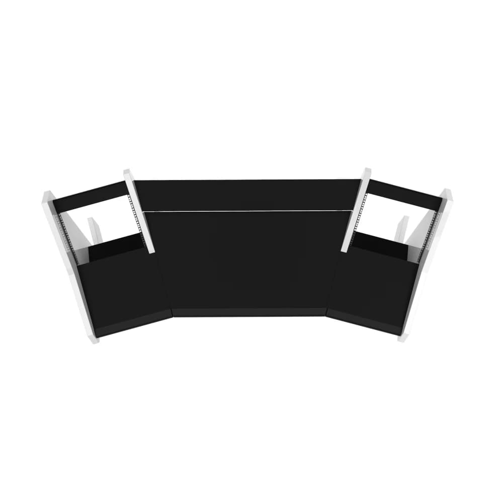 PRO LINE S Desk Black with Keyboard Pull out option