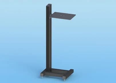 Studio Monitor Stand - Adjustable, Wider Base ADJ2