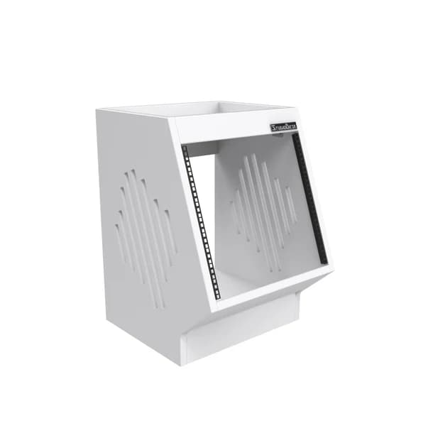 Floor rack cabinet 10U White