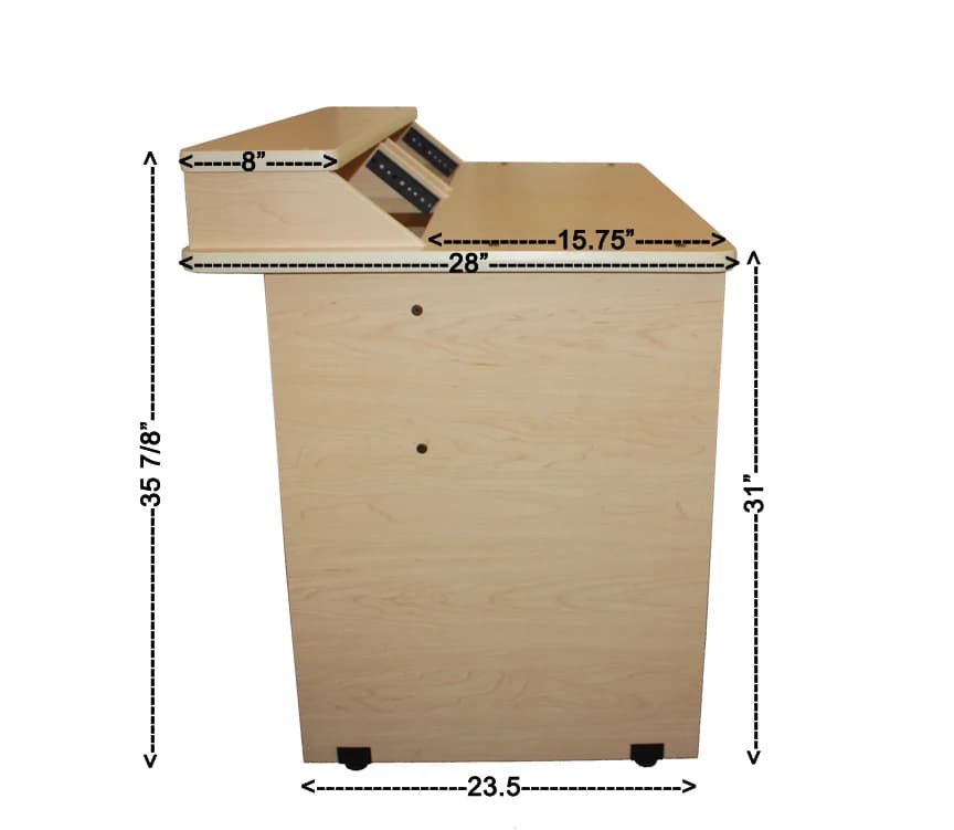 Ale-61 Keys Studio Desk