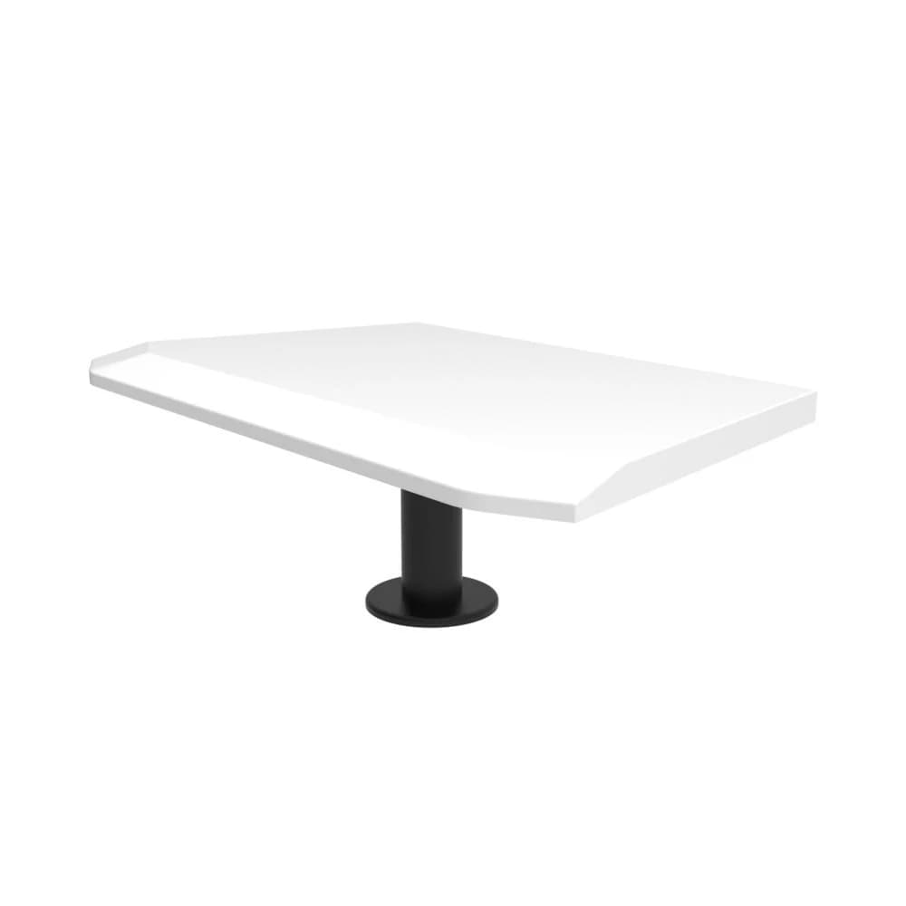 A pair of speaker shelves for ORBIT Series White