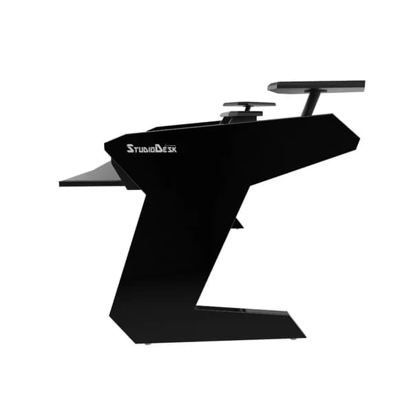 Enterprise Desk With Keyboard Pullout Option All Black