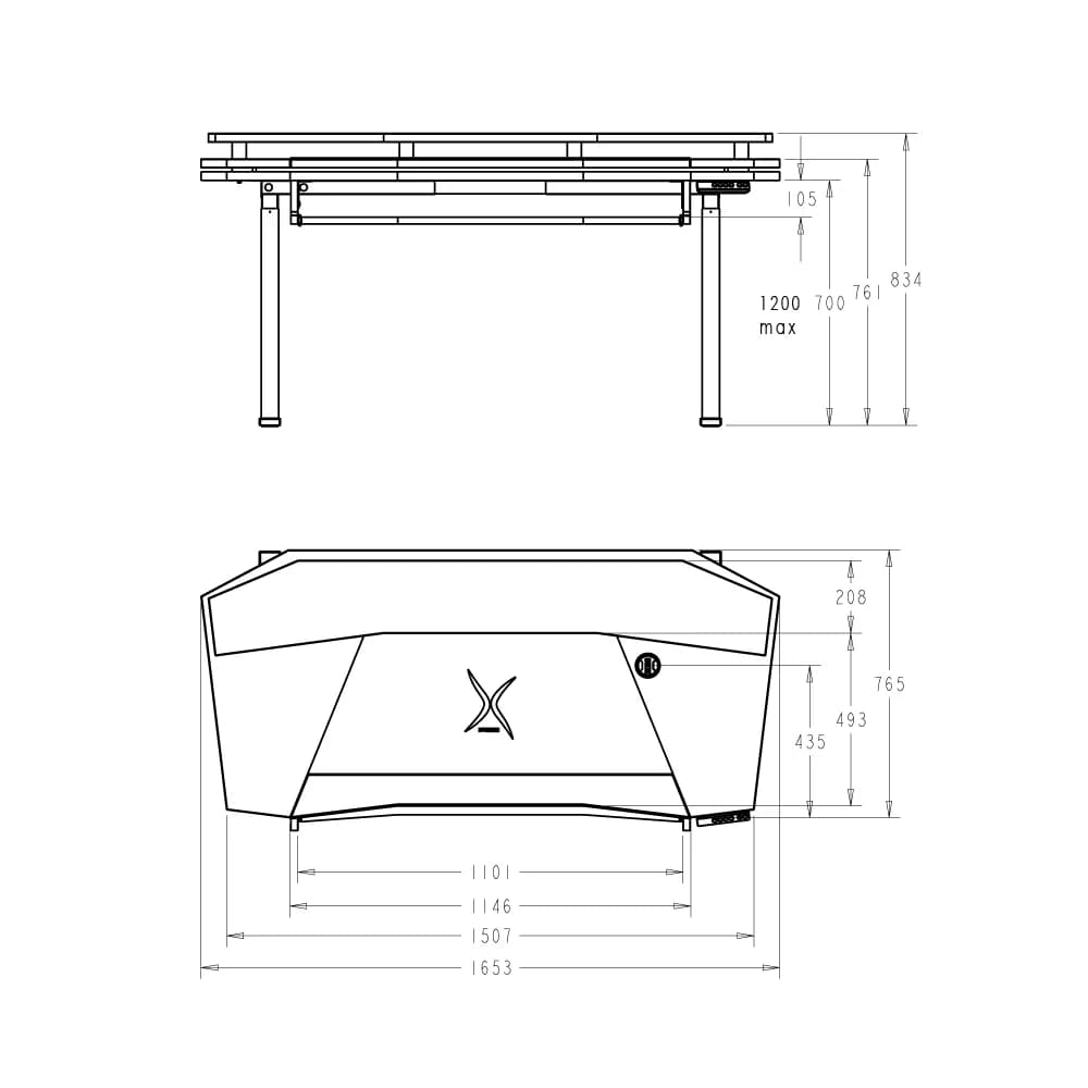 Xtreme desk - Sit & Standing workstation Bundle