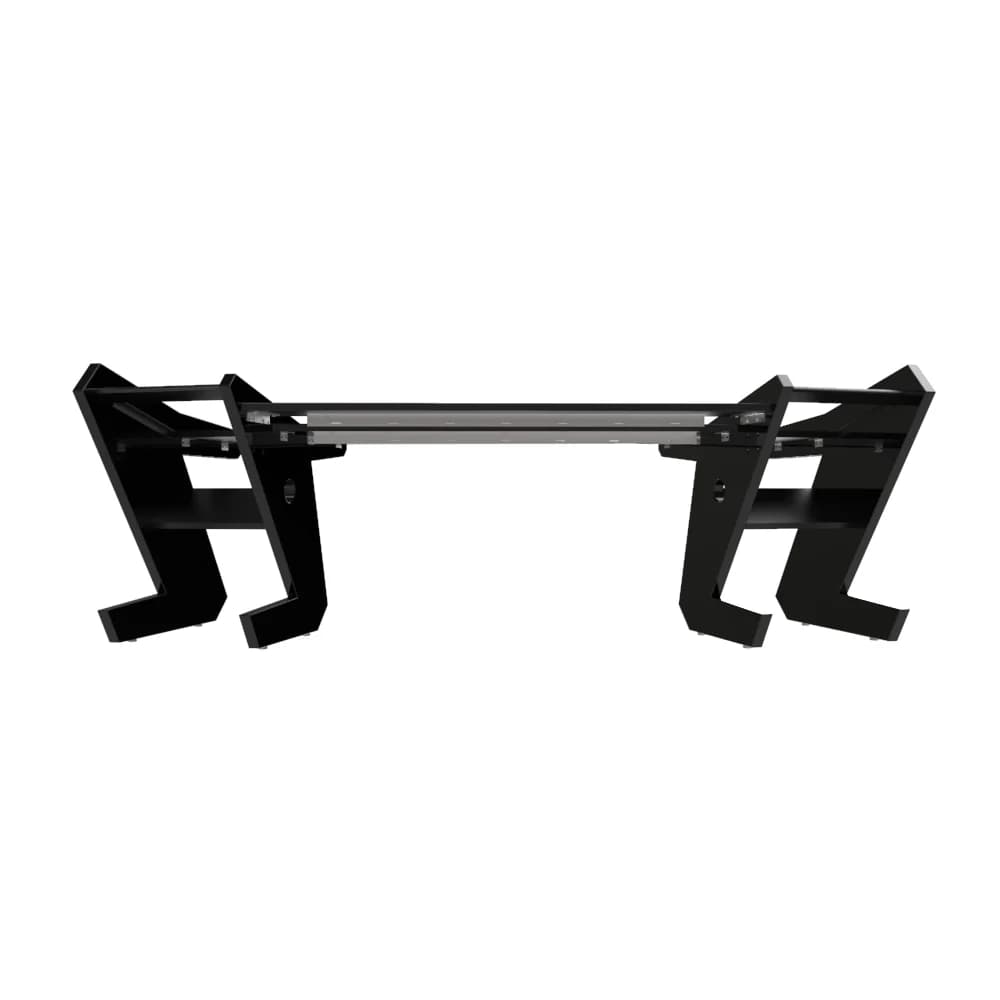 PRO LINE S Desk all Black with Pull out Bundle