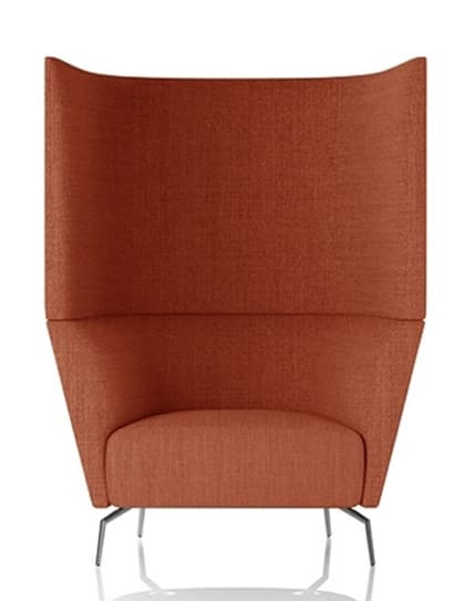 Kas Single Seater Acoustic High Back Sofa