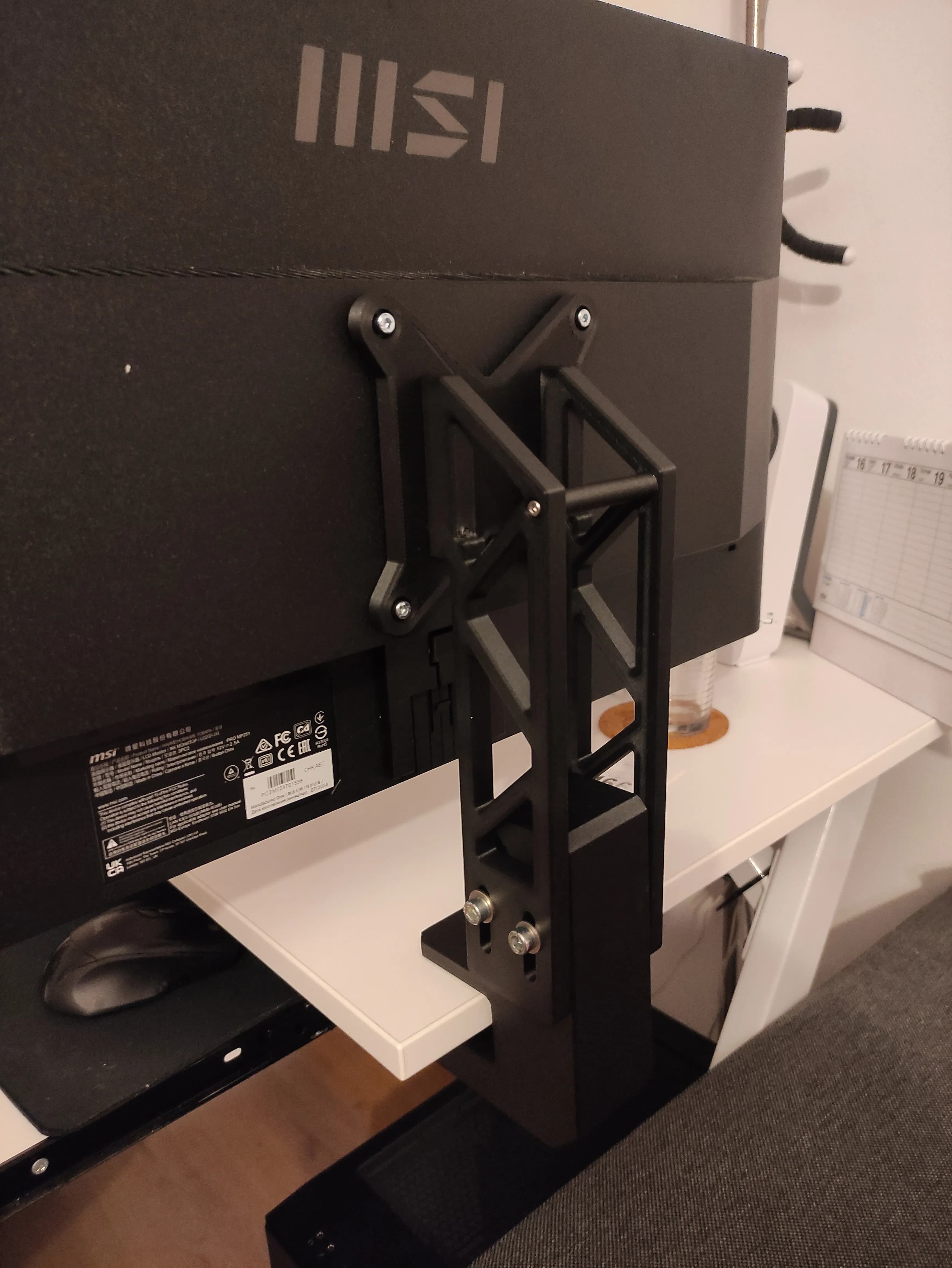 Adjustable Monitor Desk Stand | VESA 75 & 100 mochr