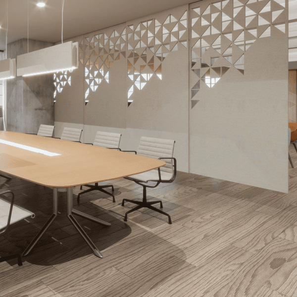 Acoustic room divider