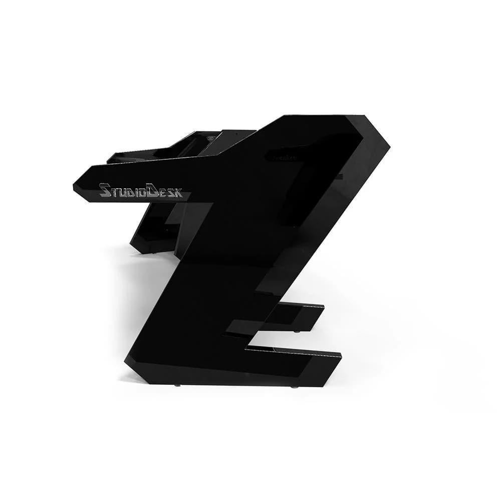 PRO LINE Classic Desk all Black and Keyboard pull out option