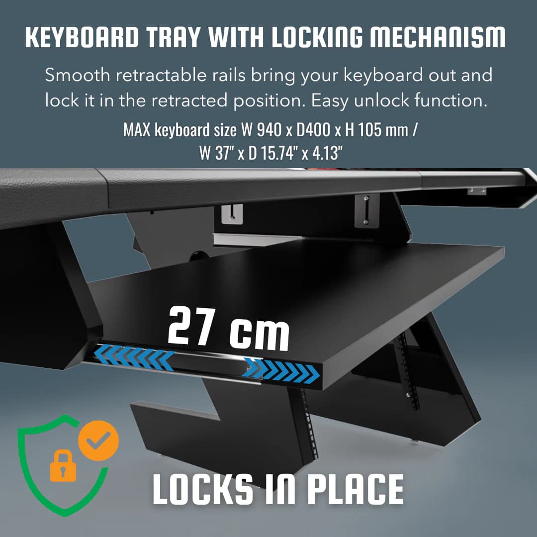 PRO LINE Pull out keyboard option for PRO LINE Classic Black