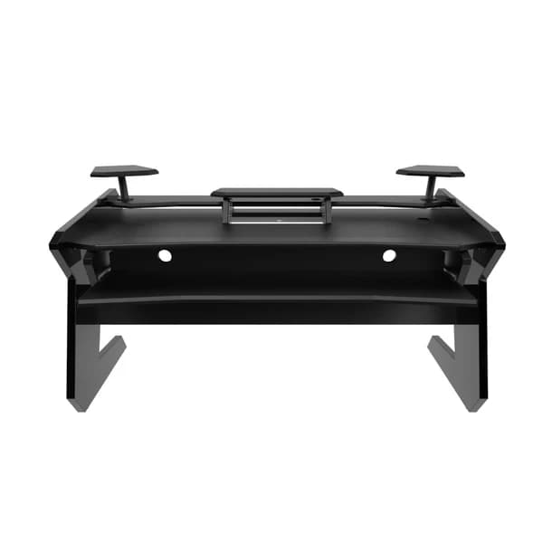 Enterprise Desk With Keyboard Pullout Option All Black