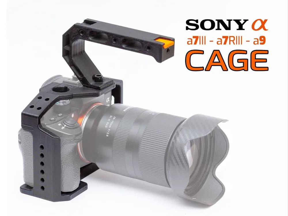 Sony a9 a7iii Cage with handles