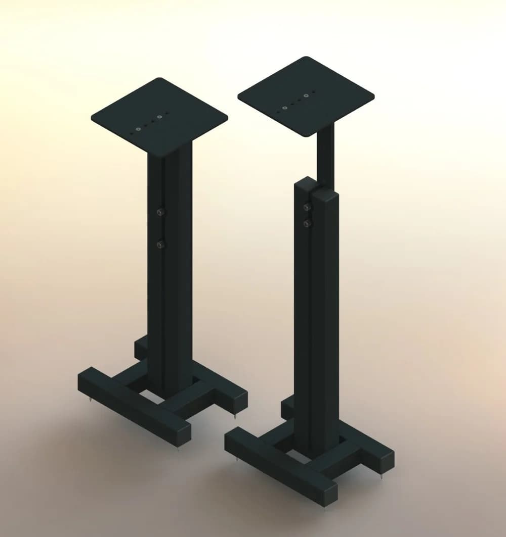 Compact Studio Monitor Stand - COMPADJ