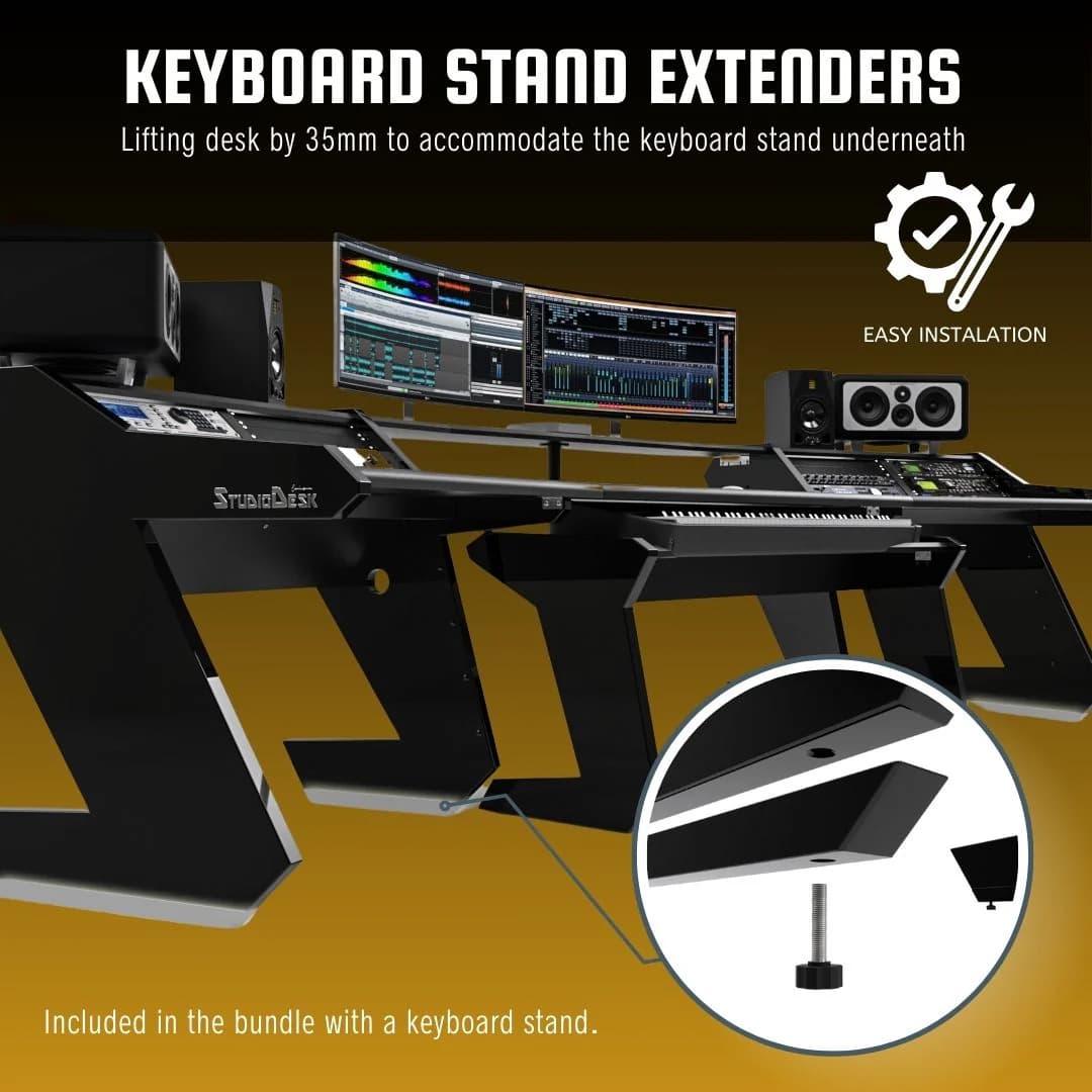 PRO LINE Classic XXL Desk Black