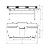 ORBIT Workstation with One Rack Module and Pull out option- Bundle
