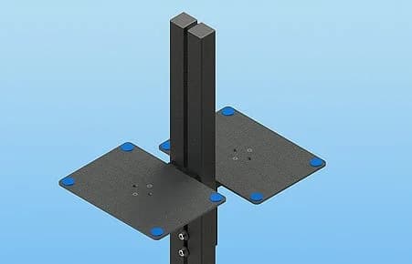 Studio Monitor Stand for 2 Speakers ADJ3