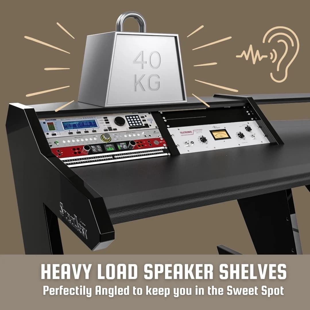 PRO LINE Classic XXL Desk Black