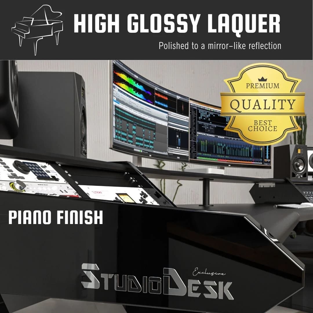 PRO LINE Classic XXL Desk Black