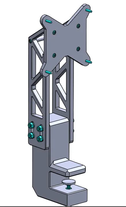 Adjustable Monitor Desk Stand | VESA 75 & 100 mochr