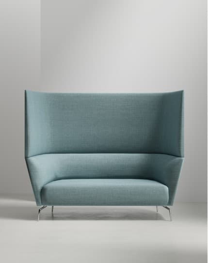 Kas Two Seater Acoustic High Back Sofa