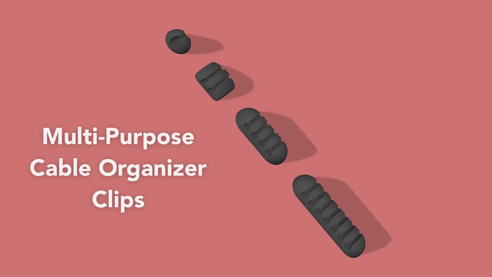 Multi-Purpose Cable Management & Organizer Set