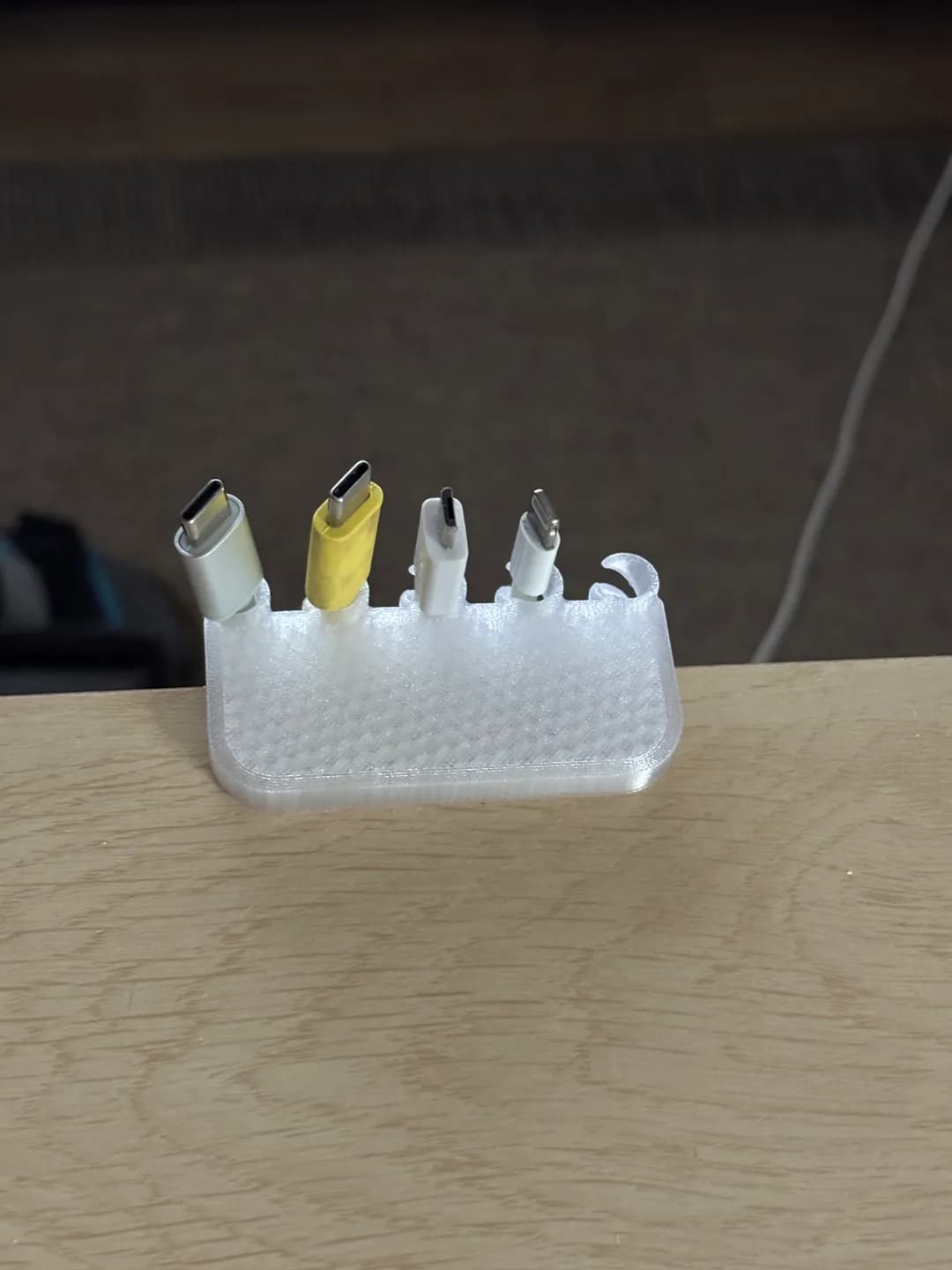 Cable Holder with Desk Clamp