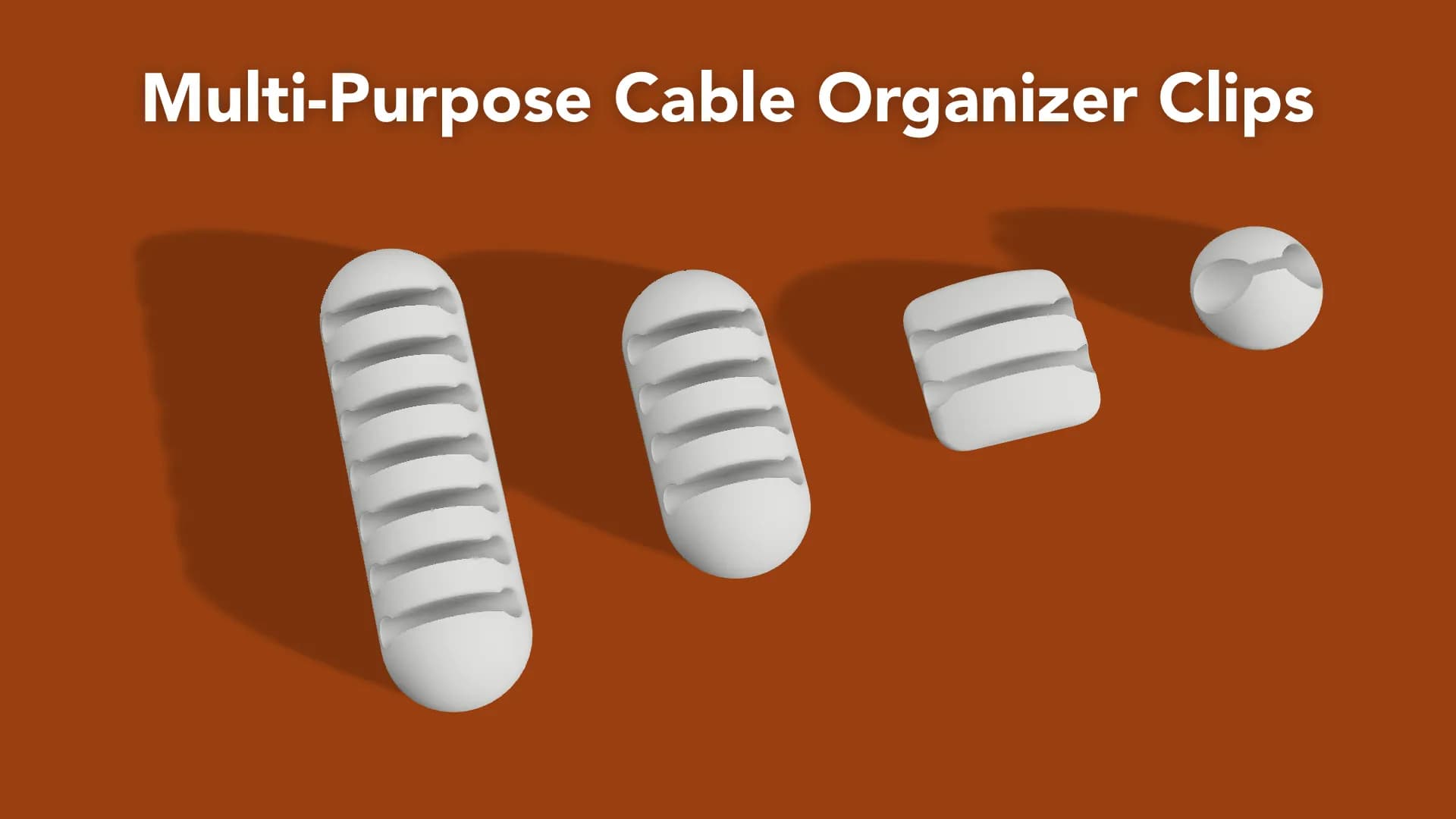 Multi-Purpose Cable Management & Organizer Set