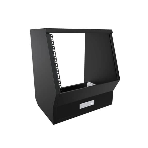 Floor rack cabinet Black Enterprise series