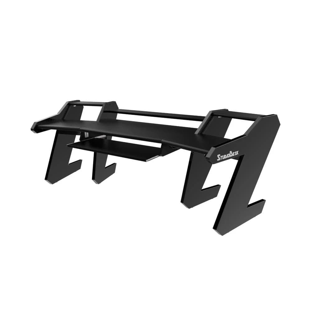 PRO LINE Classic Desk all Black and Keyboard pull out option